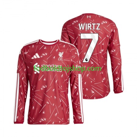 Liverpool Florian Wirtz 7 Hjemme trøje 2026-27 L/S Liverpool Florian Wirtz 7 Hjemme trøje 2026-27 L/S